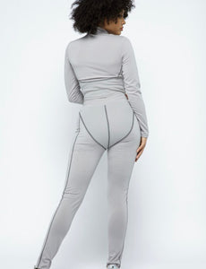 Mock neck active set