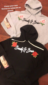 Beauty and Brain "Sorority" sweater or hoody