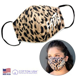 “Faith” Leopard Mask