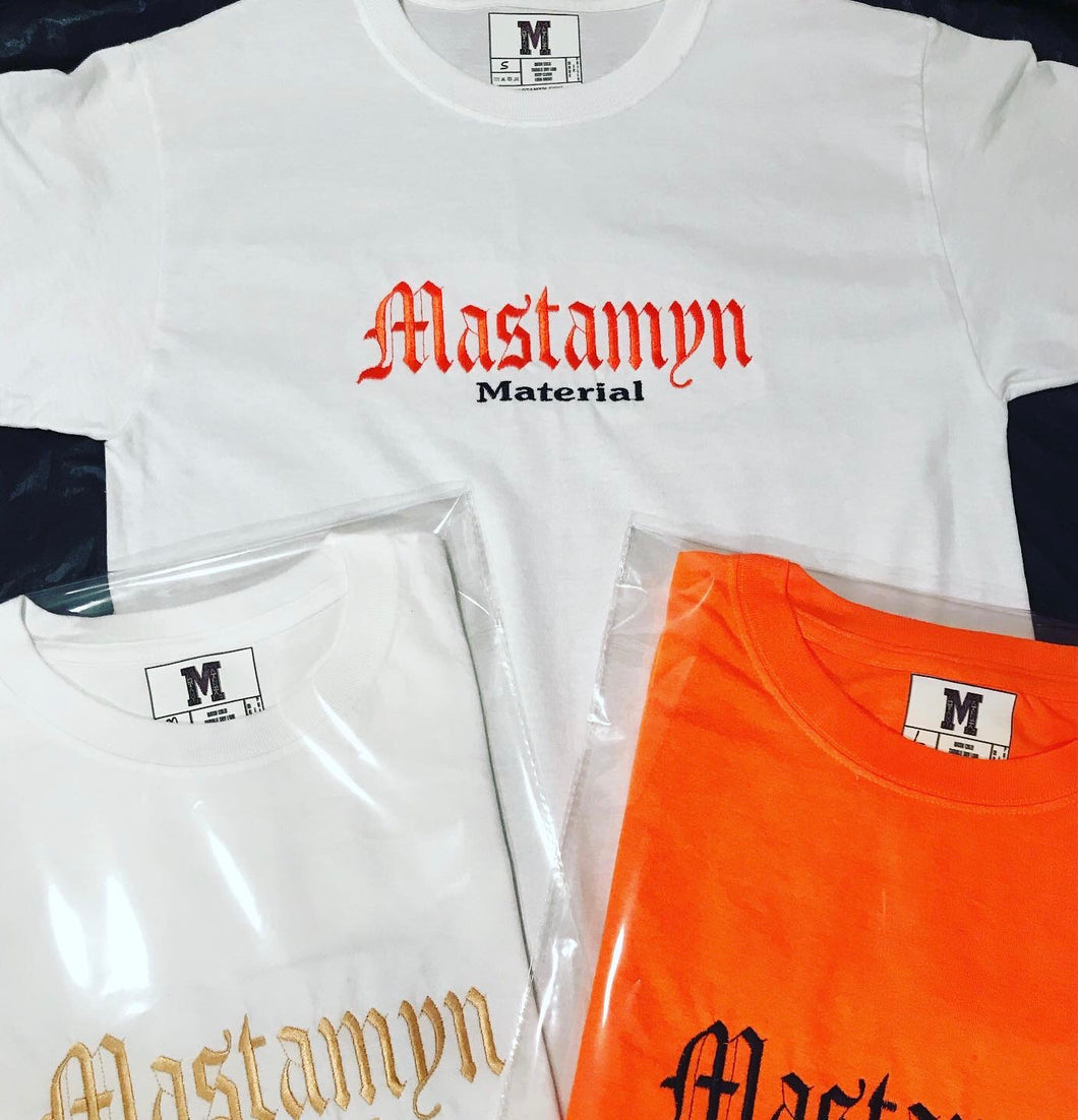 Embroidered brand t-shirt