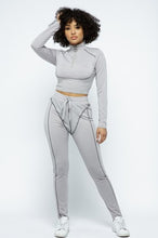Load image into Gallery viewer, Mock neck active set