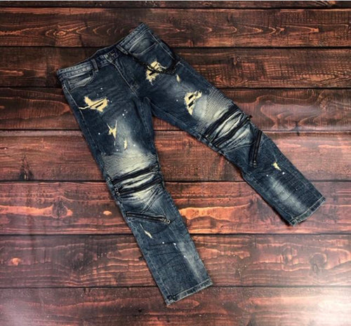 Valentino “Provoke” chained denim