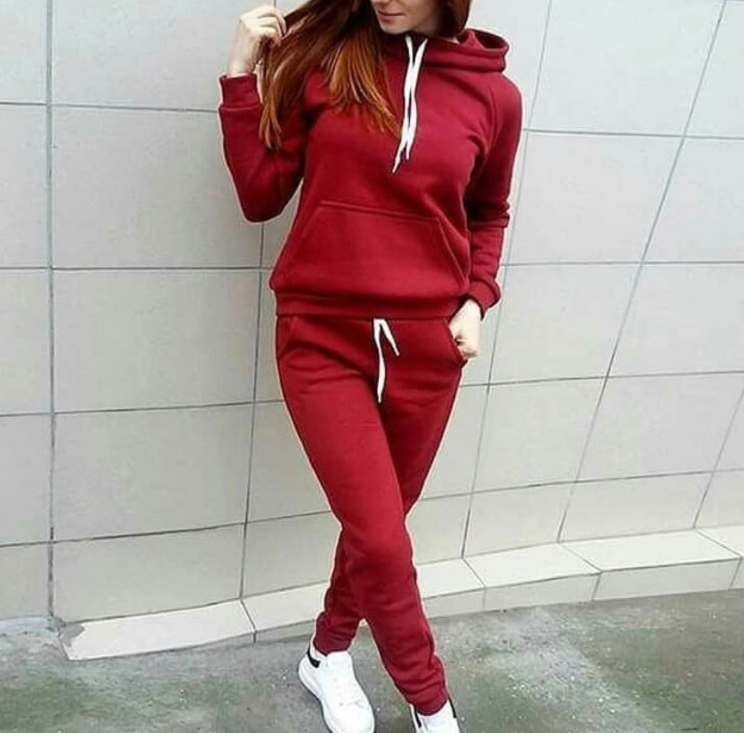 Woman's Plain Sweat Suit